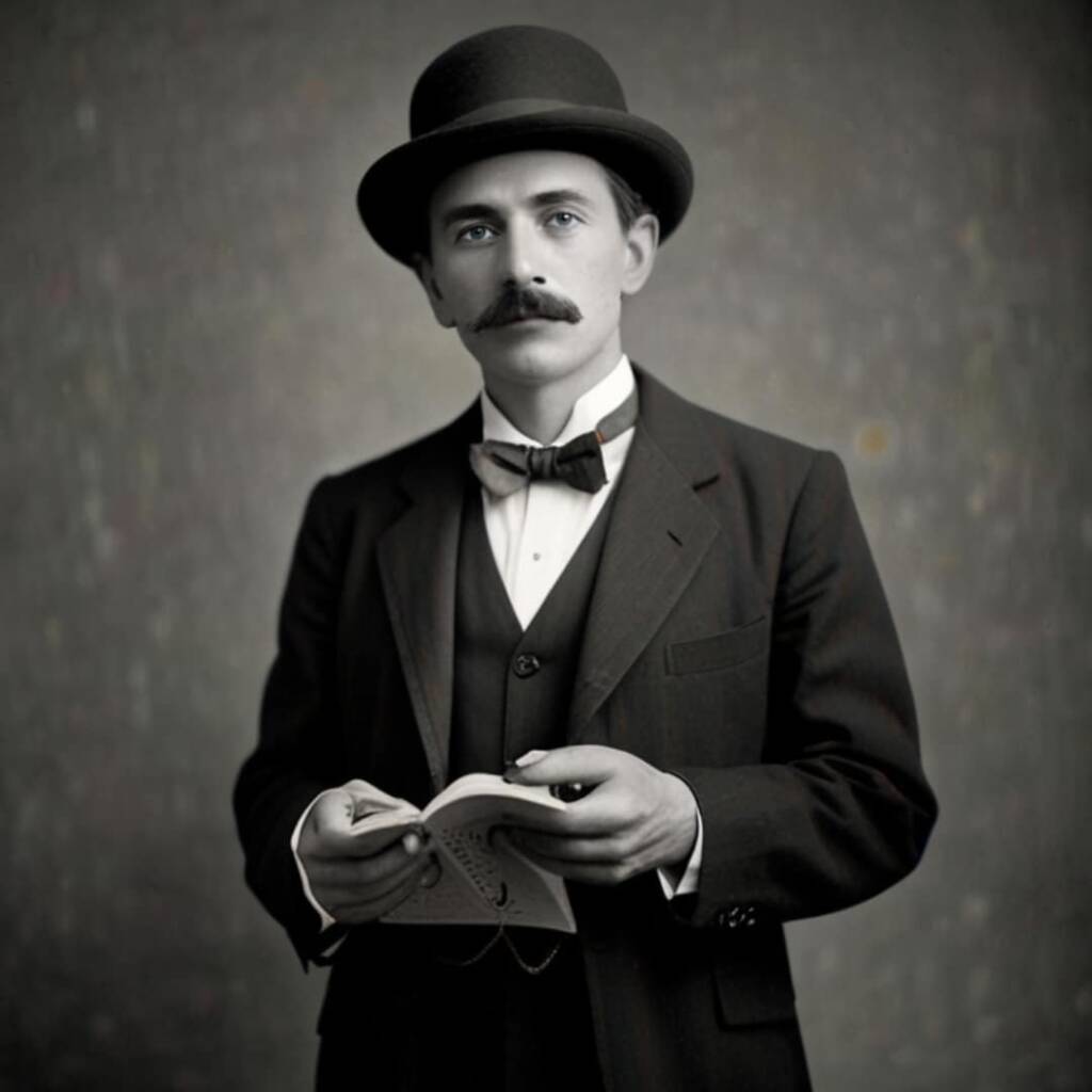 image d'un ancien poète