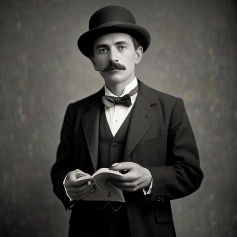 image d'un ancien poète